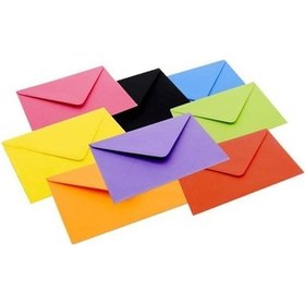 Resim Asil Doğan (500 Lü) Davetiye Zarfı Renkli 130x180 Mm 80 Gr Karış 