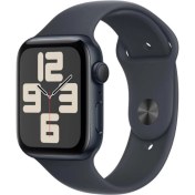 Resim Apple Watch SE 2 2023 GPS 44mm Gece Yarısı Alüminyum Kasa ve Spor Kordon Akıllı Saat (Apple Türkiye Garantili) 