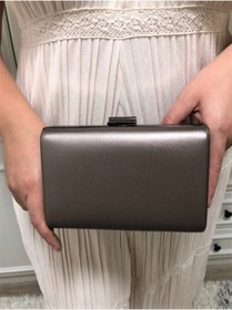 Resim womenacs Kadın Platin Portföy Clutch Çanta 