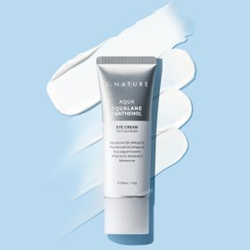 Resim S.NATURE - Aqua Squalane Panthenol Eye Cream For Face Balm (Elastikiyet Kaybı ve Koyu Halka Görünümü Önleyici Soya Yoğurdu, Squalane ve Proteinli Göz Kremi) 25g 