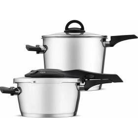 Resim Delixa Jumbo Procook Düdüklü Tencere Seti 4 ve 6 Lt, Çelik 