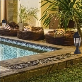 Resim Şık Siyah Altıgen Üstü Dekoratif Set 