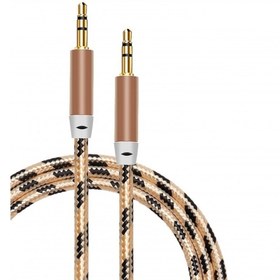 Resim Concord C-815 3,5 Mm Jack Girişli Premium Örgülü Aux Kablo 