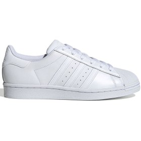 Resim adidas Kadın Superstar Beyaz Spor Ayakkabı Fv3285 