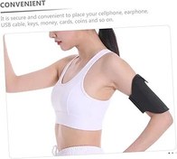 Resim UKCOCO Koşu Fonksiyonlu Çantası Spor Aktiviteleri İçin Pratik Telefon Tutucu Nefes Alabilen Tasarım Uygun 