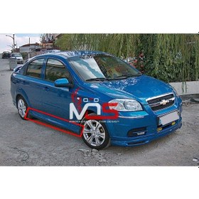 Resim Chevrolet Aveo Sedan Marşpiyel Tk Fiberglass Boyasız 