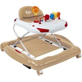 Resim Babyhope 219 Tobby Sallanır Yürüteç Kahve 