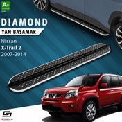 Resim S-Dizayn Nissan X-Trail T31 Diamond Krom Yan Basamak 173 Cm 2007-2014 