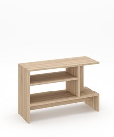 Resim Hofga Sümela Raflı Yan Sehpa - Gazetelik, Dergilik, Kitaplık 