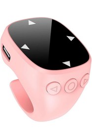 Resim MEGAMUS Kablosuz Bluetooth Halka Uzaktan TikTok Video Kaydırma Telefon Selfie için Parmak Kontrolü 