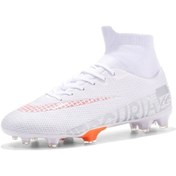 Resim Weichuang01 Beyaz Halı Saha Krampon Futbol Ayakkabısı Beyaz 