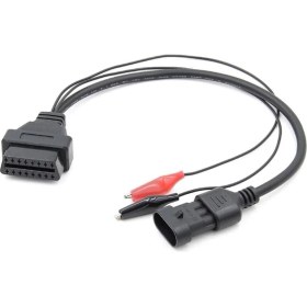 Resim Vgate İcar Fiat Otomobiller İçin 3 Pin Soket Pin Dönüştürücü Kablo 