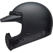 Resim Bell MOTO-3 CLASSIC BLACK MOTOSİKLET KASKI 