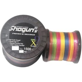 Resim Shogun 9x Braid İp Misina 1500mt 0,23mm Multicolor - Standart 