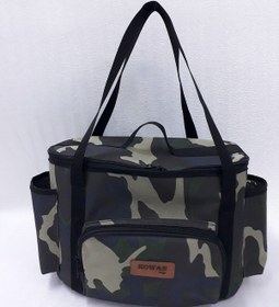 Resim Rowan Cepli Kamuflaj Termal Termos Çanta 