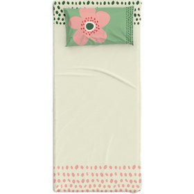Resim Petit Fleur Müslin Çok Renkli Çocuk Çarşaf Seti 90x190cm 