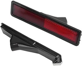 Resim Brrnoo Marker Işıkları Kapağı, 6314137849 2pcs Ön Yan Işaretli ışık kapağı Lens Yan Işaretleyici ışık Lens kapakları E30 E32 E34 318i 325i 525i 735i (kırmızı) 