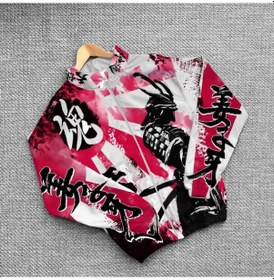 Resim Soonaksesuar Unisex Dijital Baskılı Paraşüt Rüzgarlık - Renkli Çok Renkli 