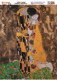 Resim Pirinç Dekopaj Kağıdı 30x42cm Pt-2849 Kadın 