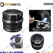 Resim Point Dizaynpark Araç Içi Küllük Bardaklığa Uyumlu Mavi Işıklı Kapaklı Lüx A+++ Kalite 