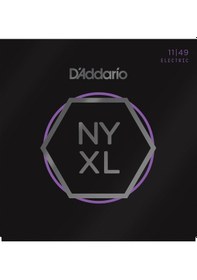 Resim D'addario Nyxl1149 Elektro Gitar Tel Seti - 11-49 Medium Profesyonel Yüksek Mukavemetli Ny Steel Çekirdek, Standart Nikel Tellere Göre Daha Parlak Ton, Üstün Pitch Stabilitesi Ve Kırılmaya Karşı Direnç 