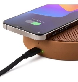 Resim Lexon Oslo Energy Kablosuz Şarj Cihazı ve Bluetooth Hoparlör LL141C 