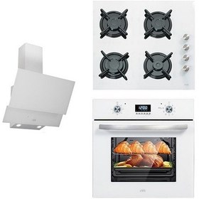 Resim Çetintaş Airfrey 5234 E - W 848 CAT - 55231 Beyaz Ankastre Set 