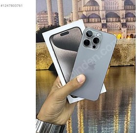 Resim Apple iPhone 15 Pro Max İkinci El TR | 256 GB | Natürel Titanyum 