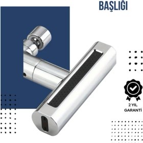 Resim 4 Modlu Musluk Başlığı | Şelale, Yağmur, Sprey, Köpük Akışı | Yüksek Basınç Performansı | Modern Tasarım 