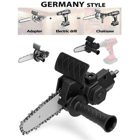 Resim Akülü Ve Elektrikli Matkabı Odun Kesme Makinesine Dönüştüren Apa 