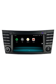 Resim Fimex Mercedes W211 Tuşlu Android 12 Carplay Özellikli Navigasyon Multimedya Ekran 2gb Ram + 32gb Hdd 