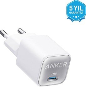 Resim Anker 511 Şarj (NANO 3, 30W) White - A2147 