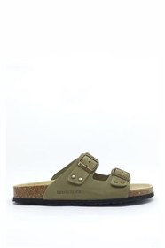 Resim LUMBERJACK JOLIE NU 4FX HAKİ HAKİKİ DERİ COMFORT CASUAL TOKALI TERLİK 