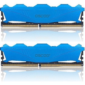 Resim Oscoo Blue Armor T200 32GB (2X16) 3200MHZ CL22 Ddr4 1.2V Ram 