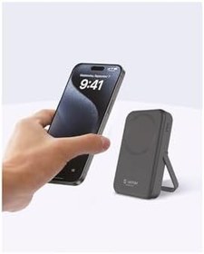 Resim 13.000 mAh 25W Magsafe ile Uyumlu Powerbank - Samsung Galaxy S21 Fe/S21 Ultra/S22 Plus/S22 Ultra ile Uyumlu - Siyah, 506GNXYS37 