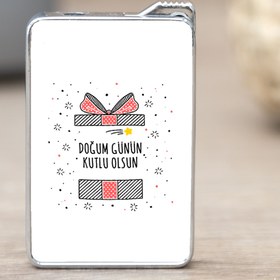 Resim Procity Doğum Günü Hediyesi Baskılı Çakmak 