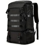 Resim Chuangyinshop 2023 Yeni 70l Büyük Kapasiteli Siyah Erkek Seyahat Sırt Çantası Ayarlanabilir Askı Laptop Ayakkabı Bölmeli Dayanıklı Polyester - Siyah 