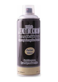 Resim Artdeco Sprey Boya Akrilik 400 ML Silver Y-400-980 