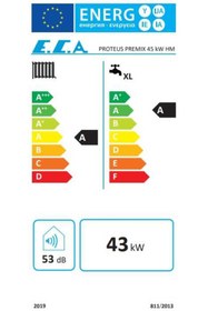 Resim Eca Proteus Premix 45/45 Kw (39.000 Kcal) Tam Yoğuşmalı Kombi 