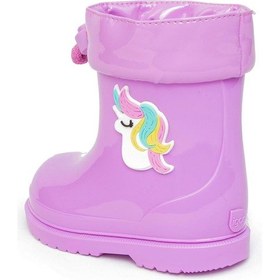 Resim Igor İgor Bimbi Unicornio Kız Çocuk Bot Mor 