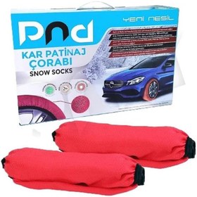 Resim Puando Pnd Kar Çorabı Kırmızı Renk Small Beden 