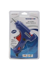 Resim Wınnboss Wn-1022 / Wn-1122 - 20 Watt Anahtarlı Küçük Silikon Tabancası-5558 