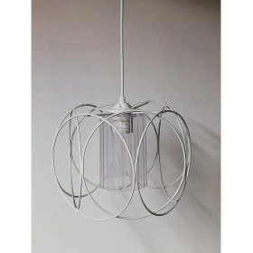 Resim Beyaz Tasarım Mika Salon Mutfak Banyo Yatak Odası Çocuk Odası Antre Avize 