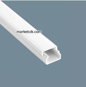 Resim Mutlusan 30X25 Mm Kablo Kanalı Eko Serisi Beyaz 80 Metre Koli 