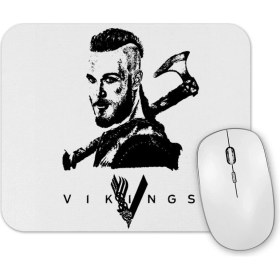 Resim Baskı Dükkanı Ragnar Vikings Mouse Pad 