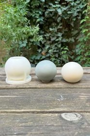 Resim Rufus Concept Küre 7cm Çap Silikon Mum Kalıbı 