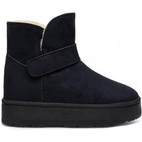 Resim Öztürk Gliese Kadın İçi Kürklü Kar Botu Glıese-kb Siyah 