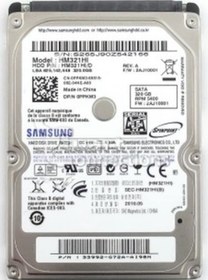 Resim Samsung HM321HI 320 GB SATA HDD 