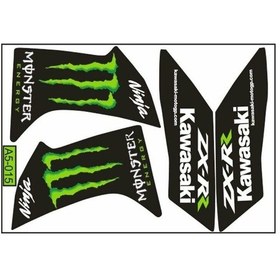 Resim A5 Sticker 024 Tek Paket Çoklu Sticker Çok Renkli 