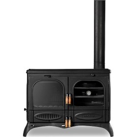 Resim Flame Stove Palmiye- Fs065 Fırınlı Döküm Soba 